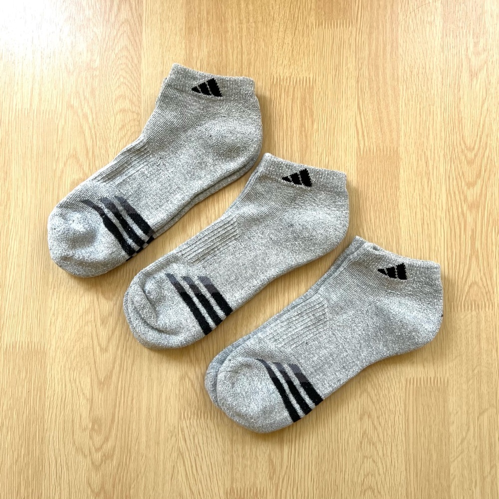 Adidas Men’s 3-Pack Ankle Socks